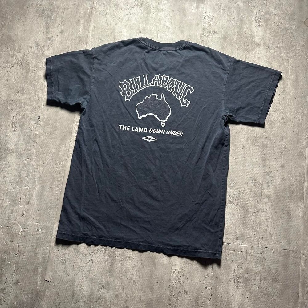 Billabong Men's Black and Grey T-shirt